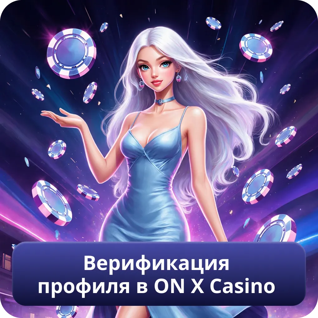 Верификация профиля в ON X Casino